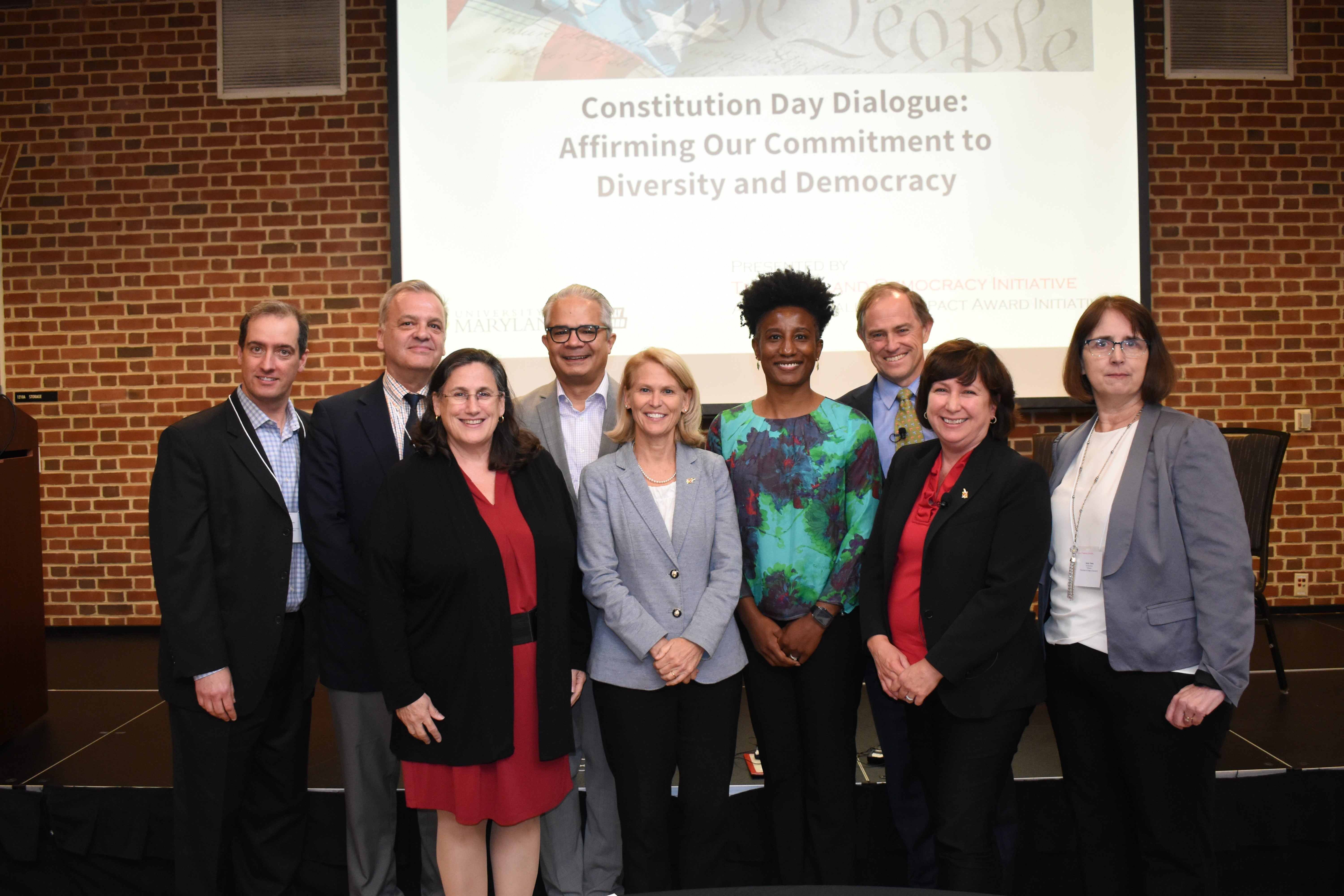 UMD Provost, MDI Principal Investigators and their College's Deans