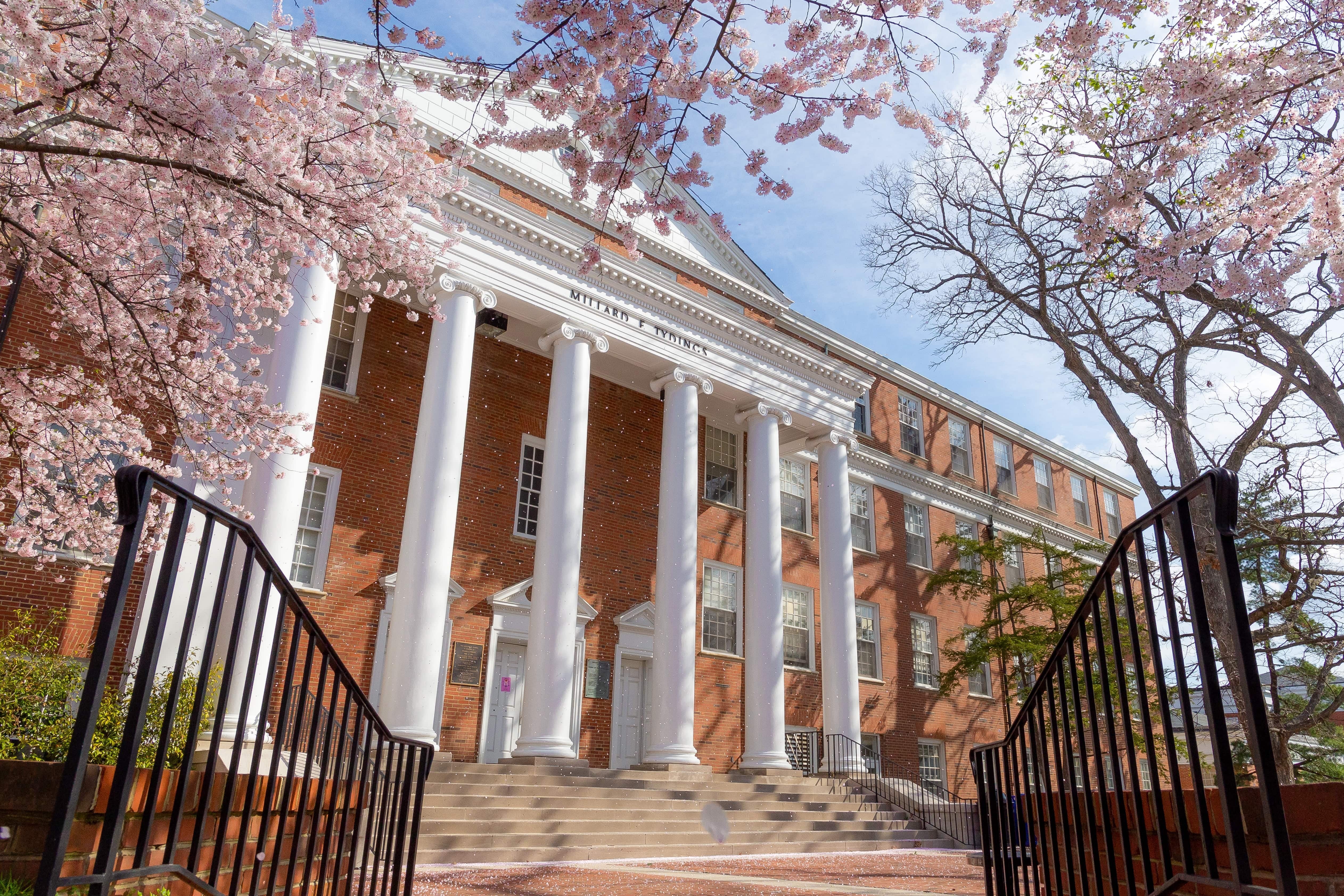 Photo of the College of Social and Behavioral Sciences building on the University of Maryland's campus