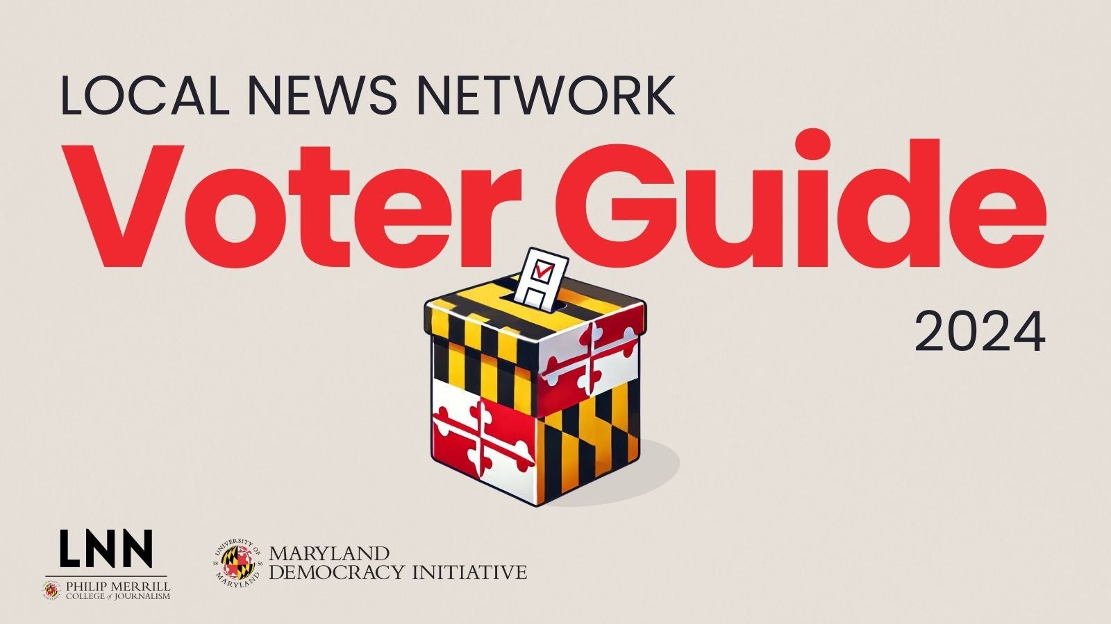 Local News Network Voter Guide 2024 Graphic