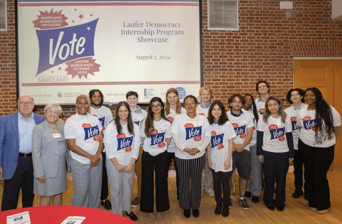 Laufer Democracy Interns Showcase 